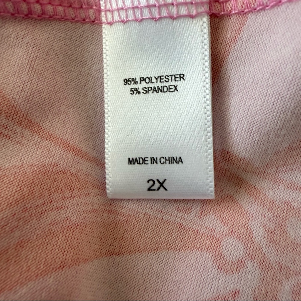 Muk Luks Cloud Knit tiered lounge dress in Pink Floral - Picture 9 of 12